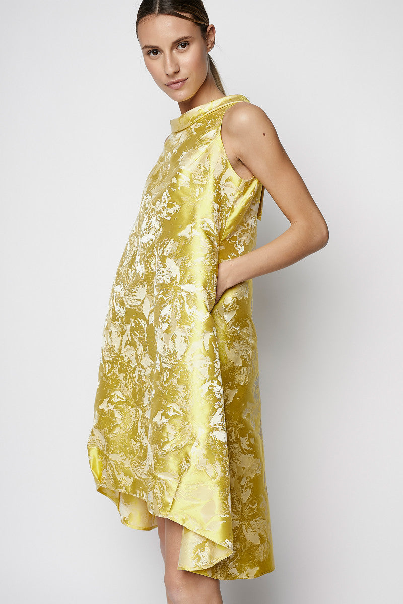 VESTIDO YACARD AMARILLO