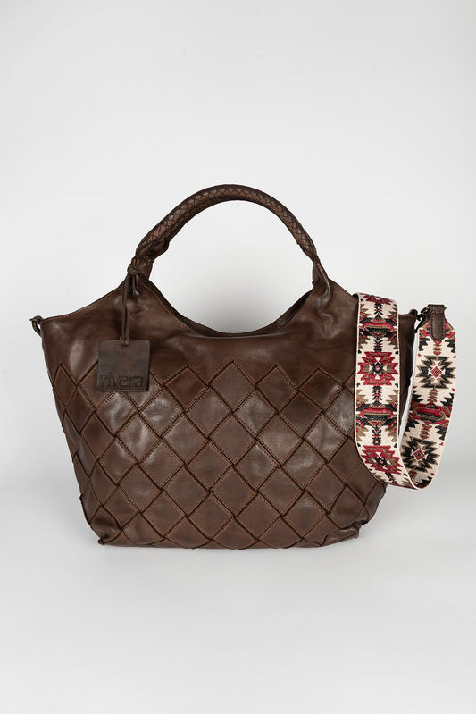 BOLSO RIVERA CHOCOLATE