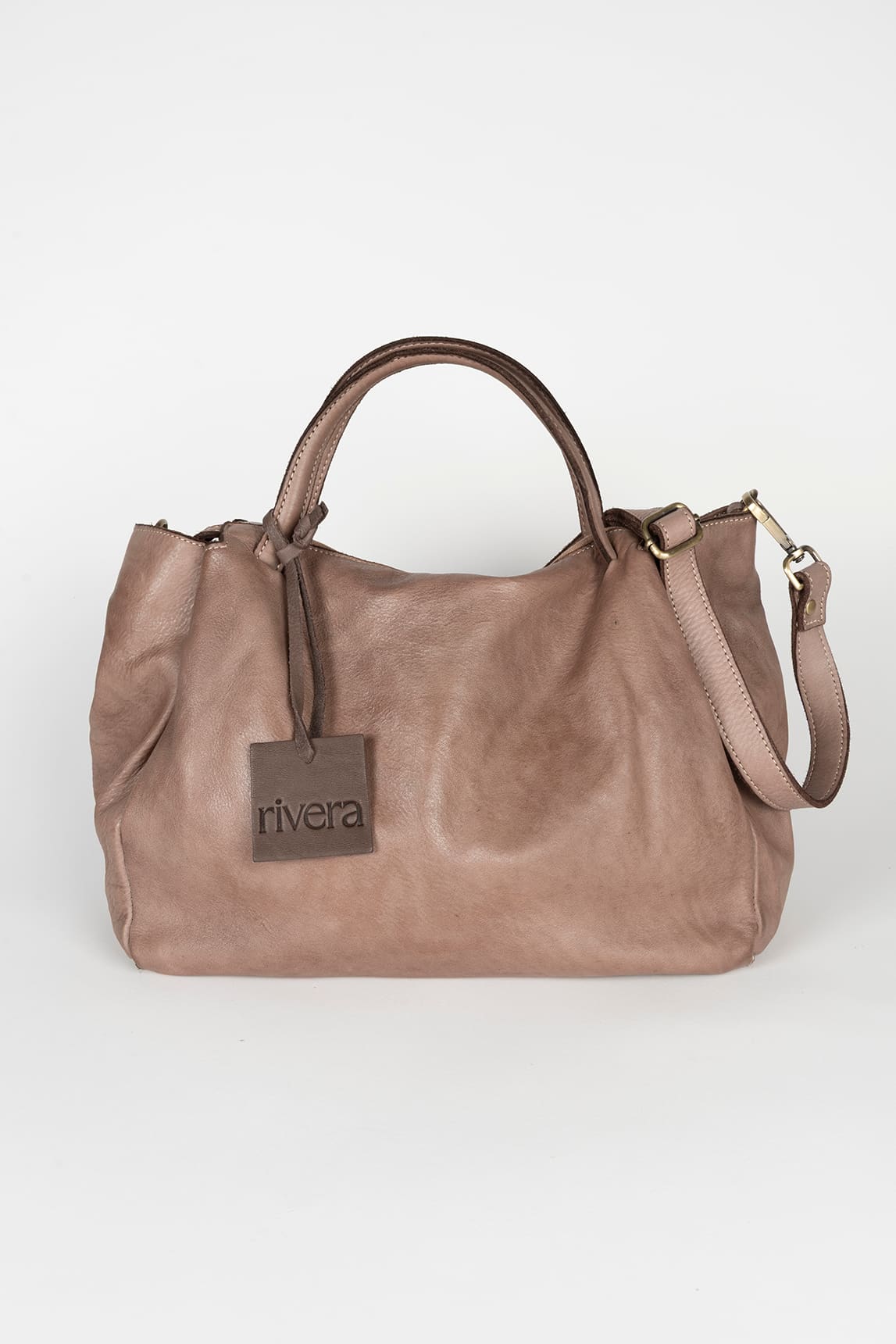 BOLSO RIVERA TAUPE