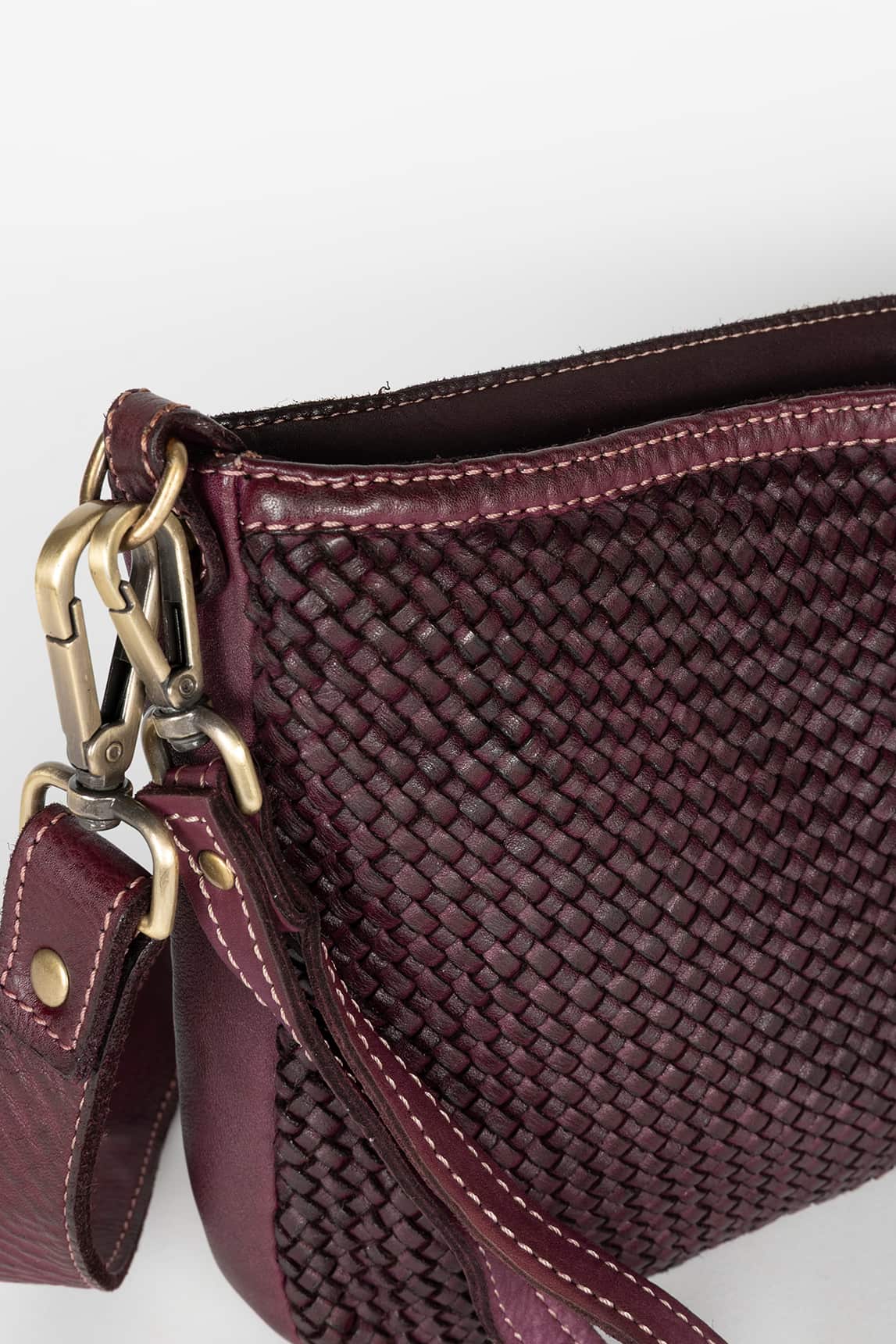 BOLSO RIVERA BURDEOS