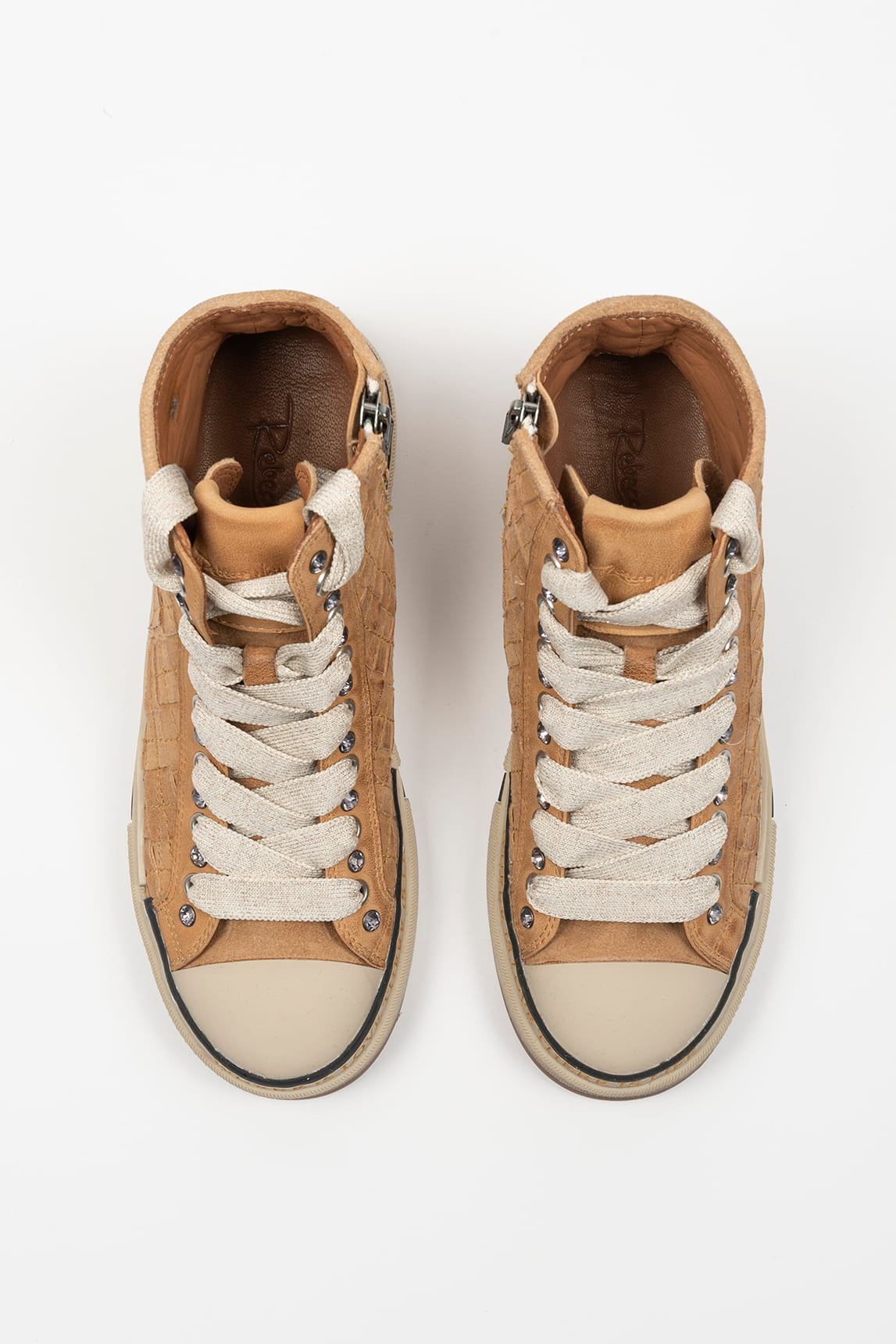 ZAPATILLAS REBECA WHITE CAMEL