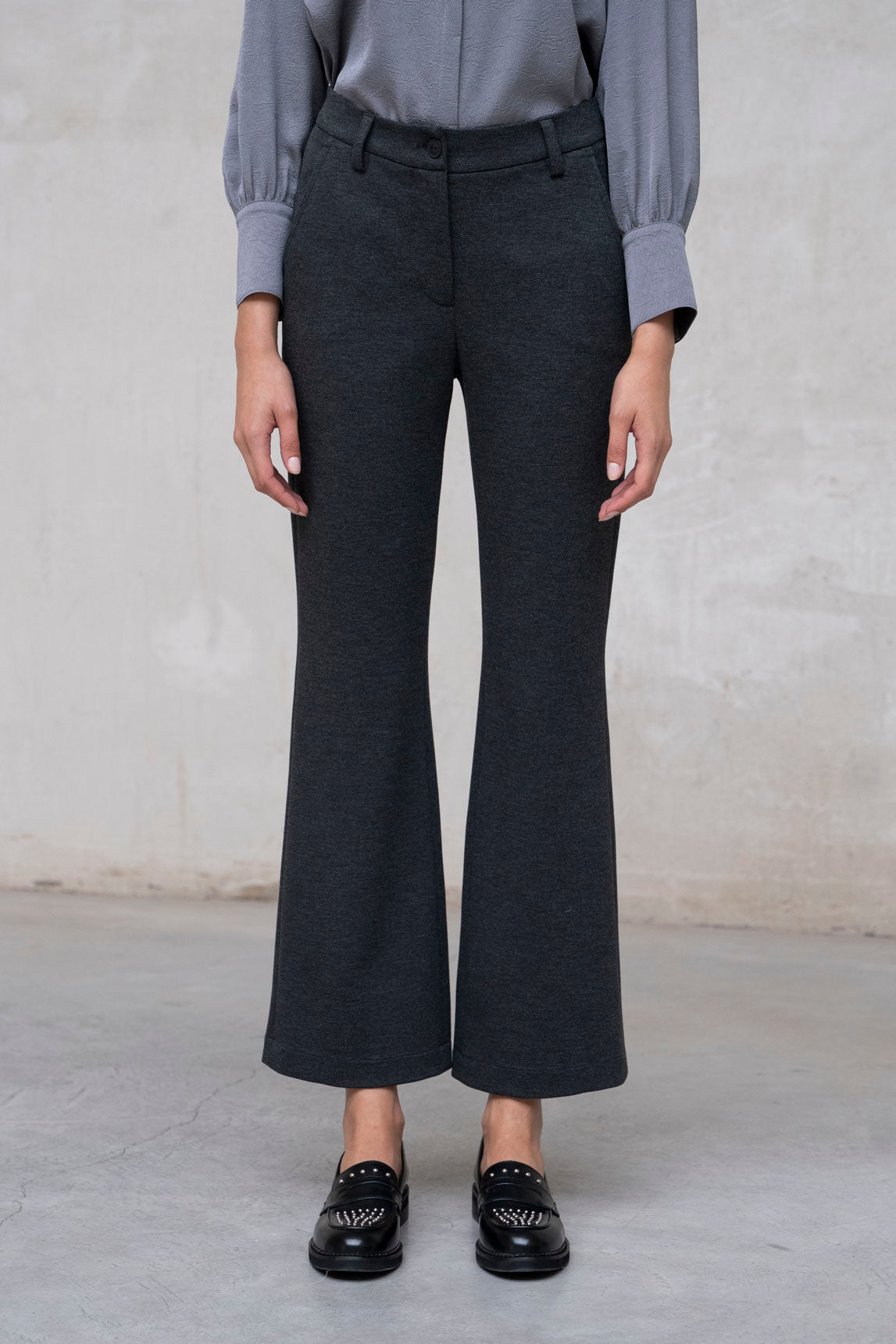 PANTALÓN NOTO TROMPETA GRIS MARENGO