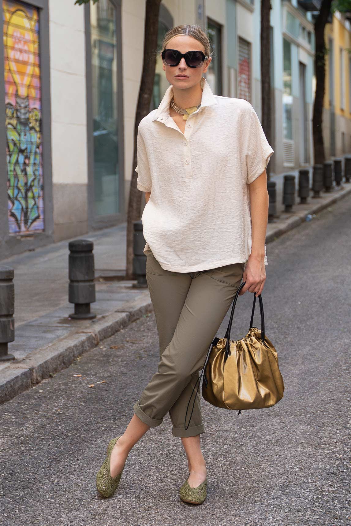 Pantalón Firenze verde