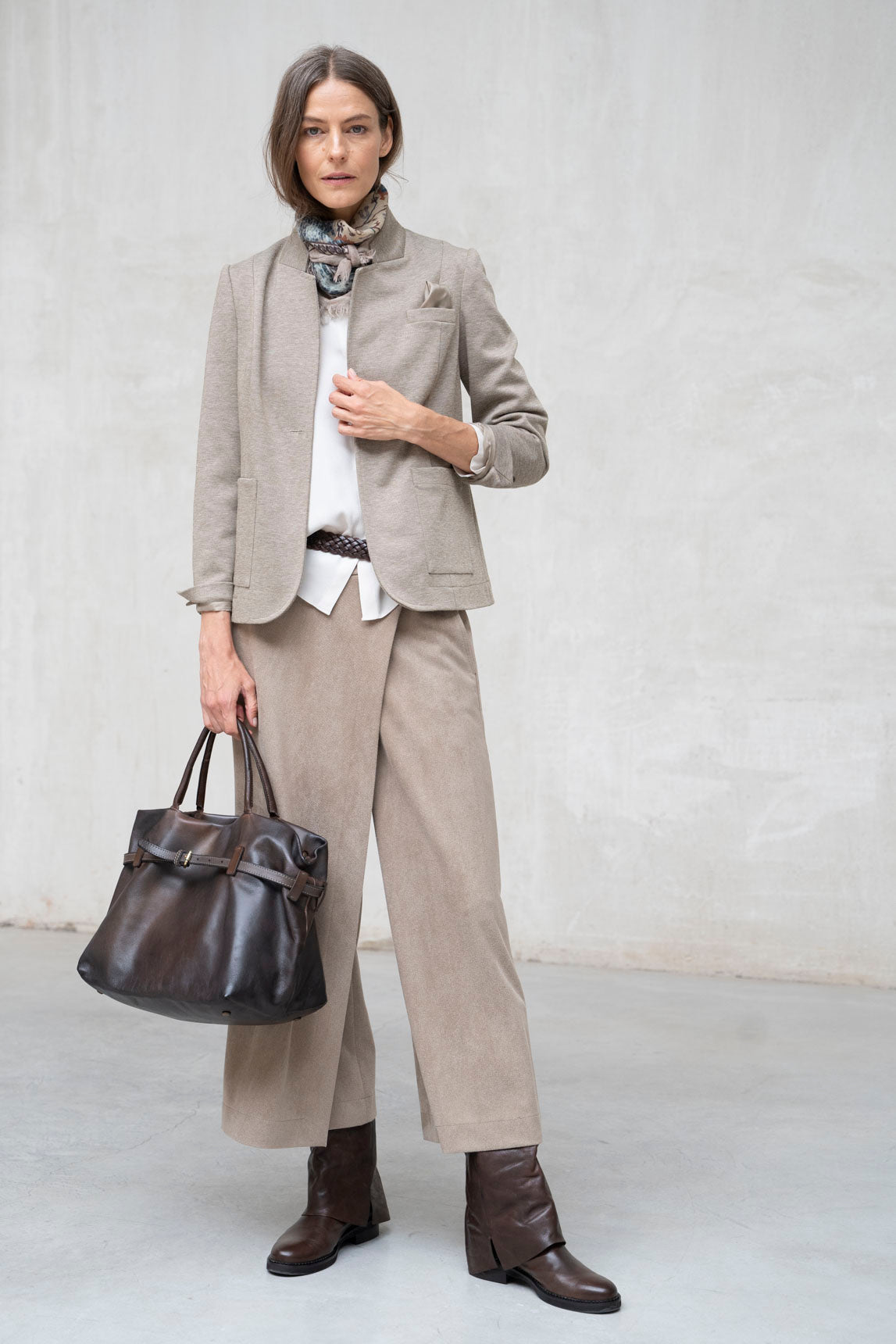 Falda-pantalón Modica arena