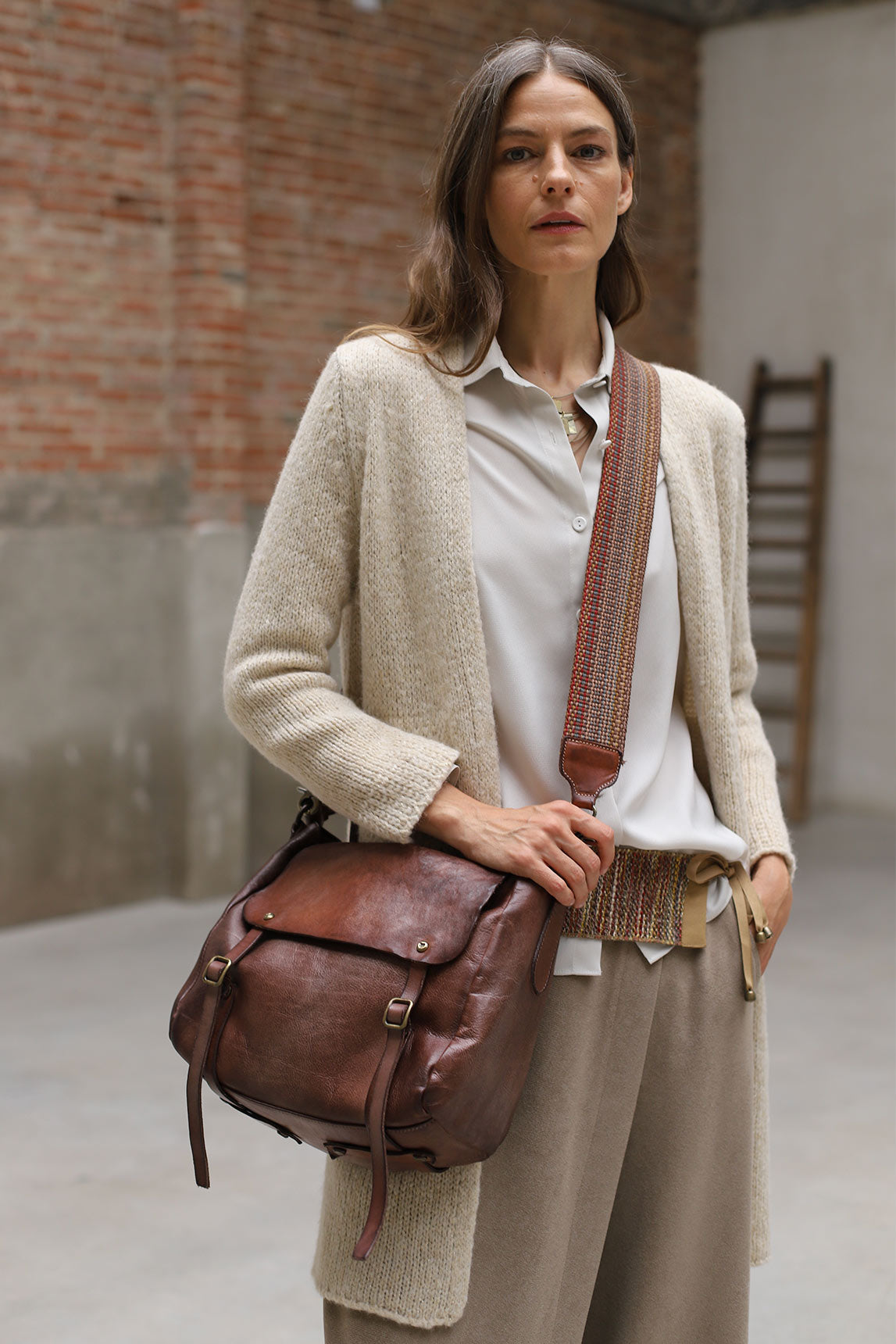 Bolso Amaretti marrón